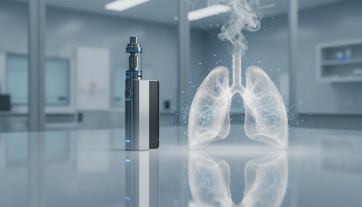 Cigarette électronique et poumons : risques, effets et études scientifiques